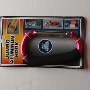 Jumbo Aluminum Hook Heavy Duty Pink